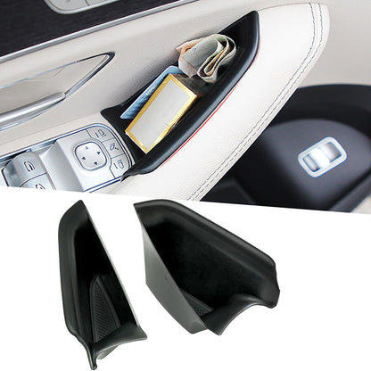 CUCHIYUN Front Row Door Side Organizer Storage Box Compatible with Mercedes-Benz 2022 GLE W167 Accessories 2022 2021 2020, Interior Accessories Insert Door Handle Tray