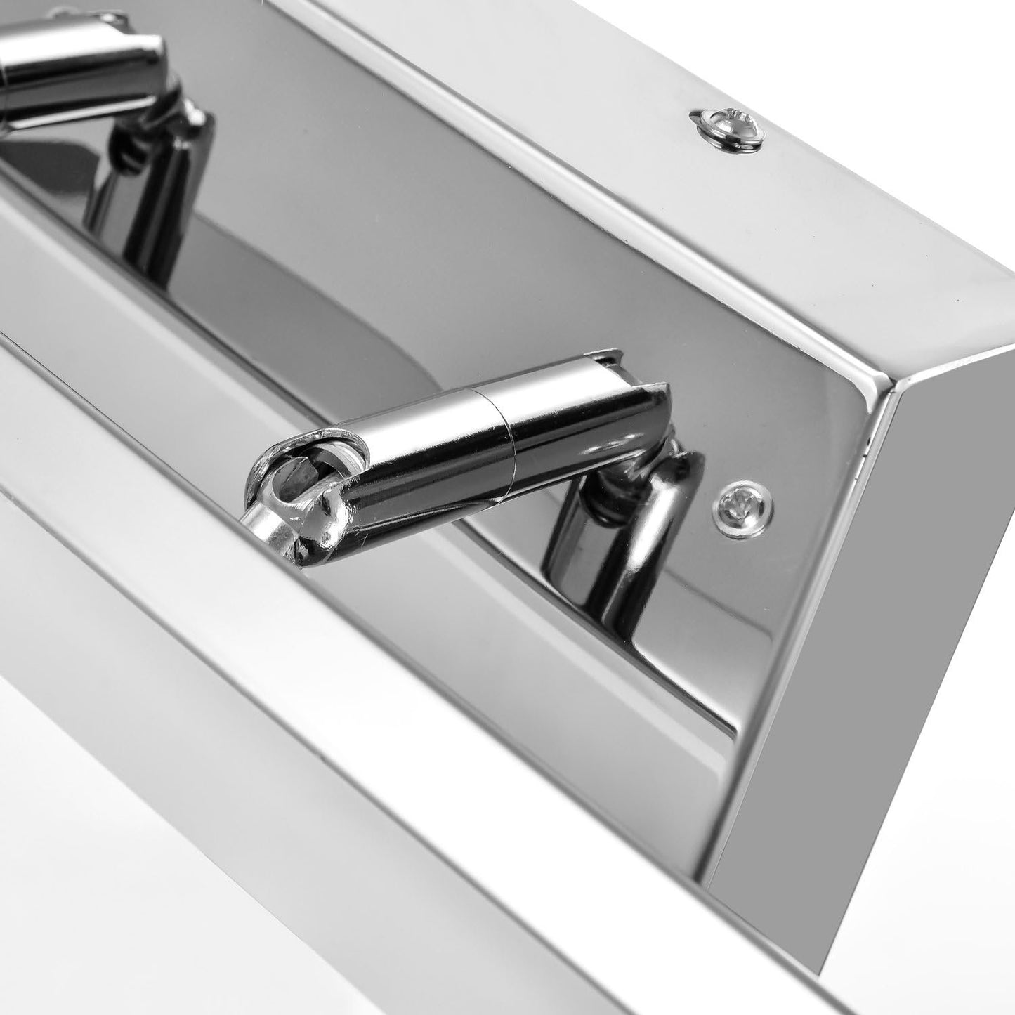 mirrea 24in Modern LED Vanity Light for Bathroom Lighting Dimmable 24w Chromed (Warm White 3000K)