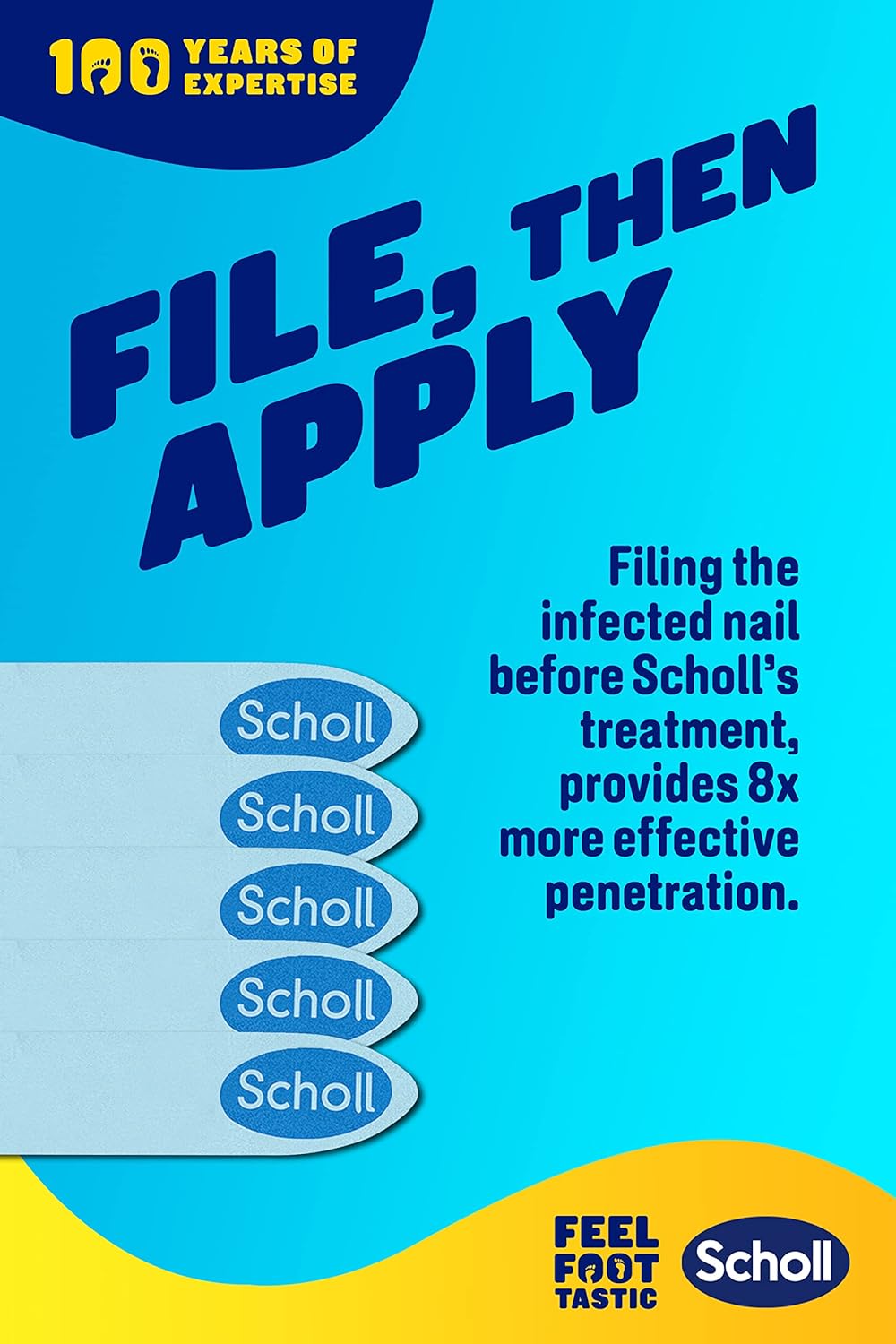 Scholl Fungal Nail Treatment File and Liquid 3.8ml