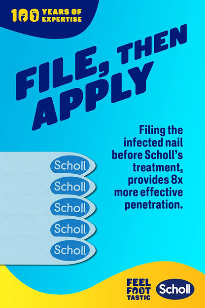Scholl Fungal Nail Treatment File and Liquid 3.8ml