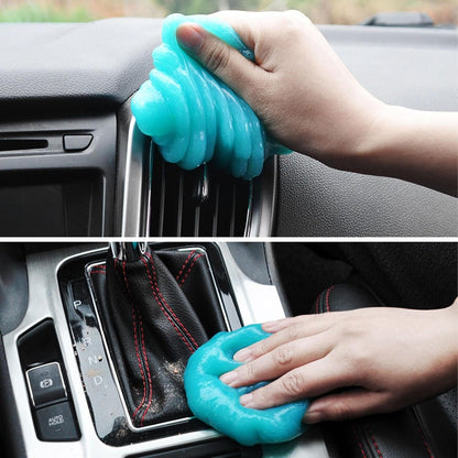 Car Cleaning Gel – Car Detailing Cleaning Gel, Dust Cleaner Gel, Cleaning Putty Dashboard Dust Remover Putty Auto Duster Car Interior Cleaner