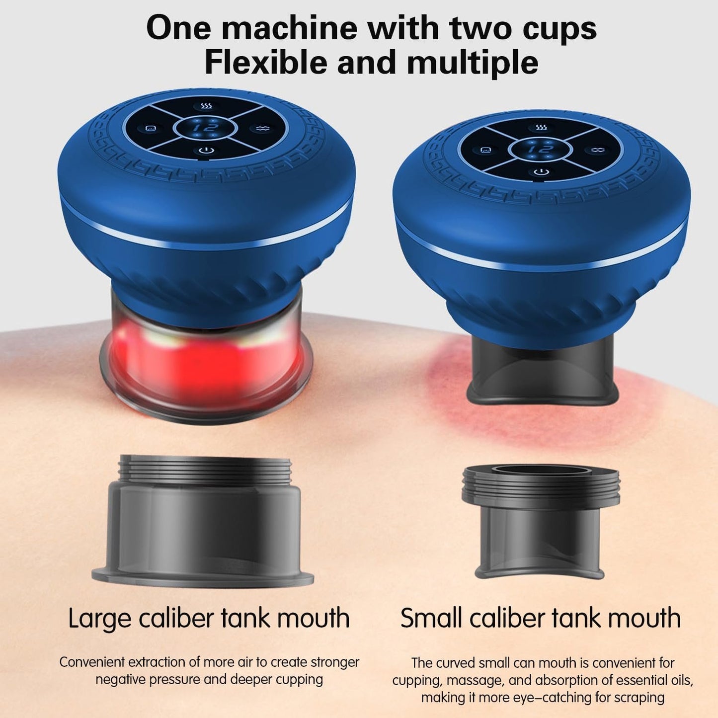Cupping Therapy Massager, Smart and Portable for Daily Relaxing, Multi Functional Cupping Massager