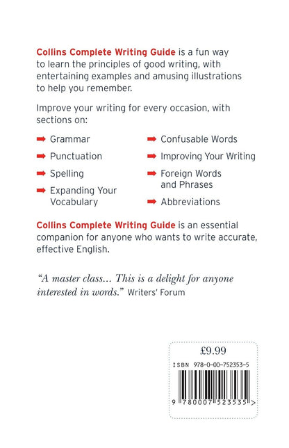 Collins Complete Writing Guide: The clear and accessible way to increase your word power