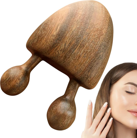 Gihioue Wooden Massage Tools,Natural Wooden Portable Scalp Massage Tool | Multifunctional Relaxing Health Care Product For Facial And Body Stress Relief Headache Relief