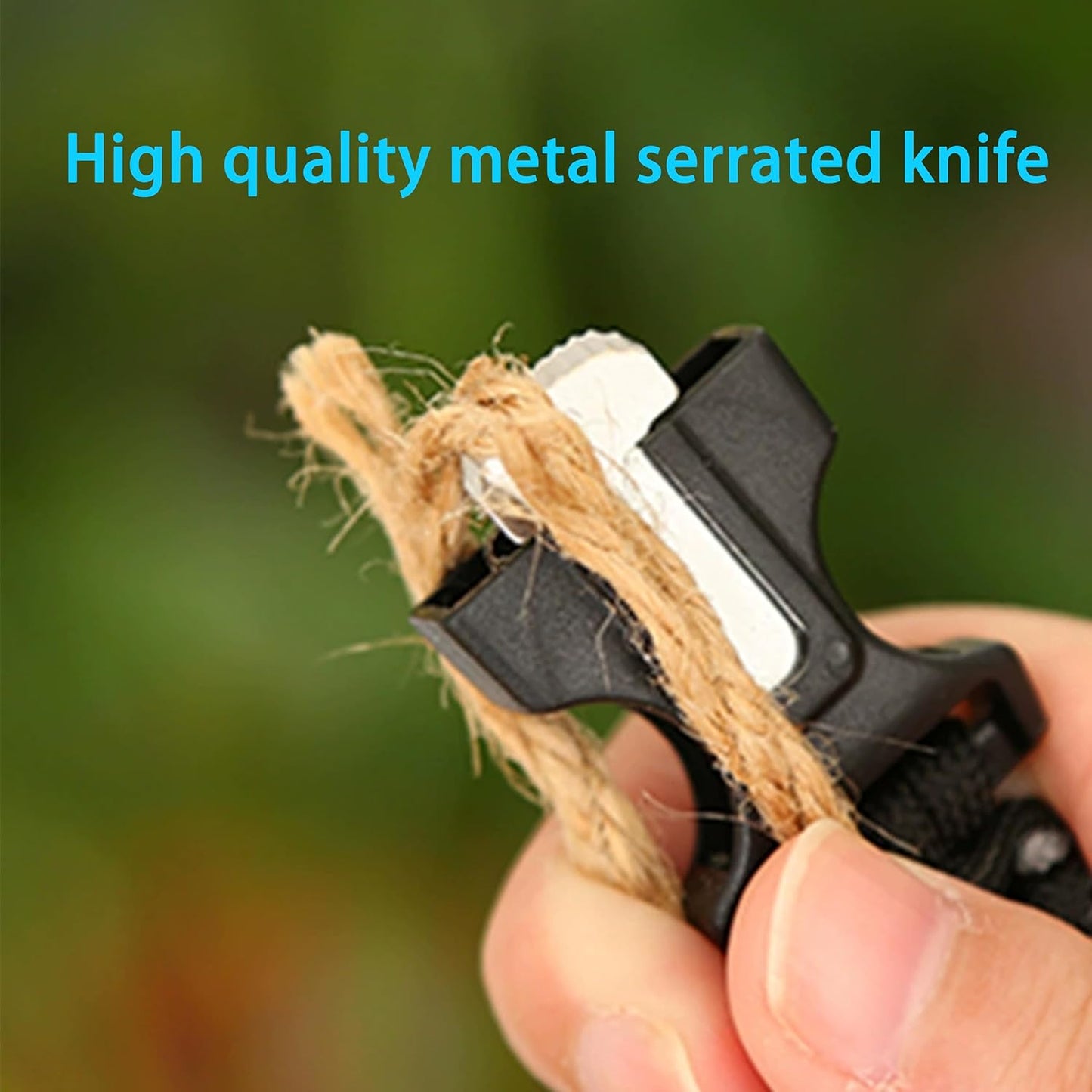 compact 5-in-1 multifunctional outdoor tool:|knife, compass, flint & whistle -|essential camping gear & survival kit, perfect as amazon fire stick companion