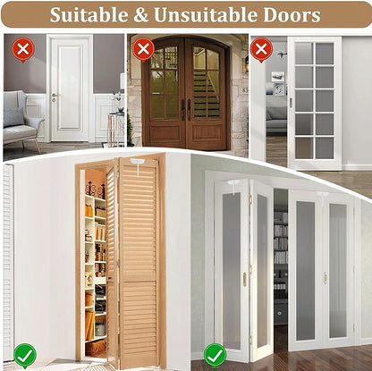 Alluminio -Double -door -Security Schlos