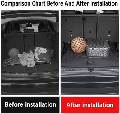 BYD Shark 2025 Car Trunk Organizer & Storage Net Heavy Duty Cargo Organizer Bag for Efficient Rear Trunk Organization, Car Accessories