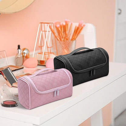 Hair Dryer Travel Case, Hair Dryer Storage Bag for Dy-Son Airwraps & Shark Flexstyle Attachment, Portable Hair Tool Travel Bag Organizer with Hooks