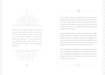 Meditation: A Day and Night Reflection Journal (90 Days)