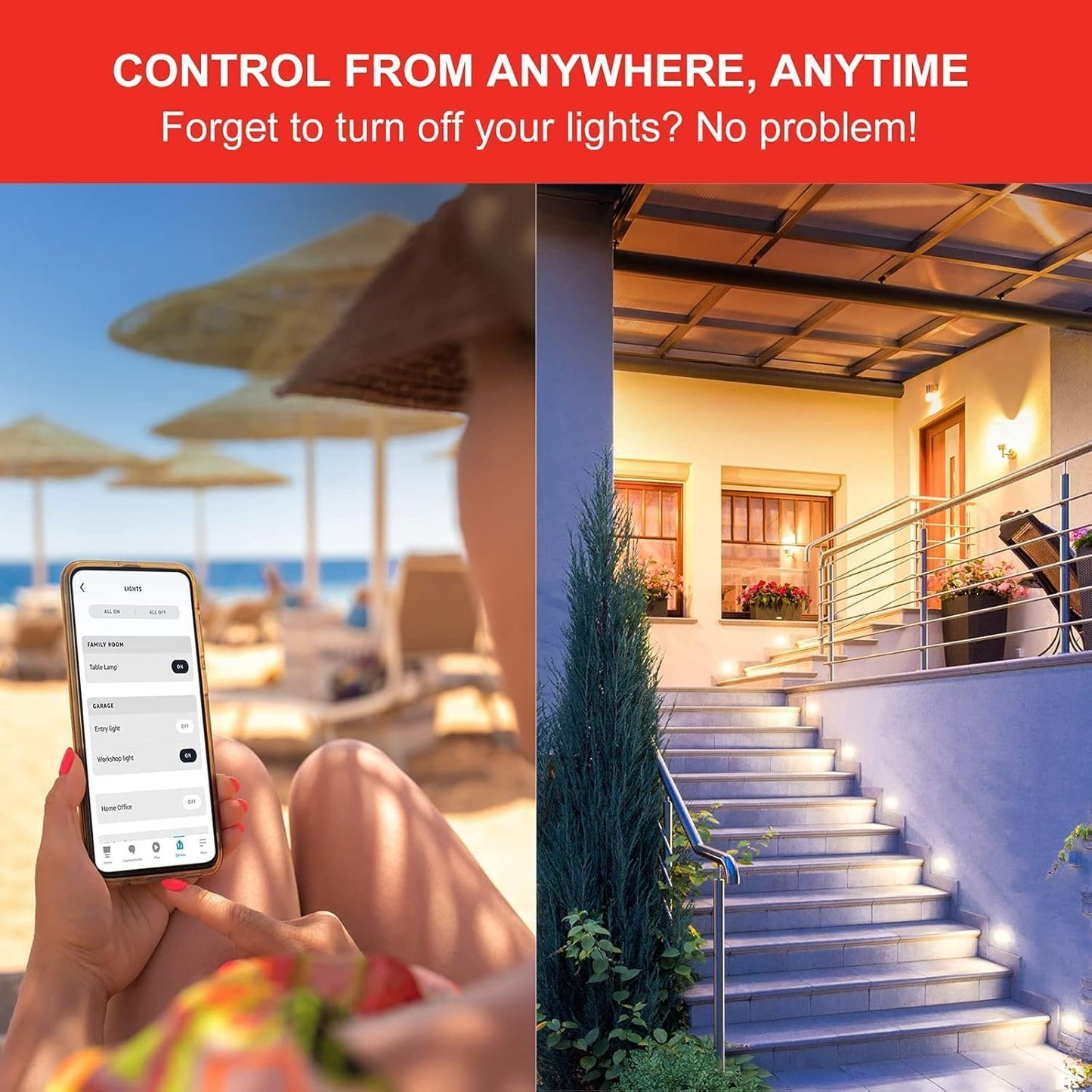 Sengled Alexa Light Bulbs, 100W Equivalent, S1 Auto Pairing with Alexa Devices, Smart Light Bulb that Work with Alexa, Bluetooth Mesh Smart Home Lighting, ‎Warm Light Bulbs, No Hub Required, 2-Pack,