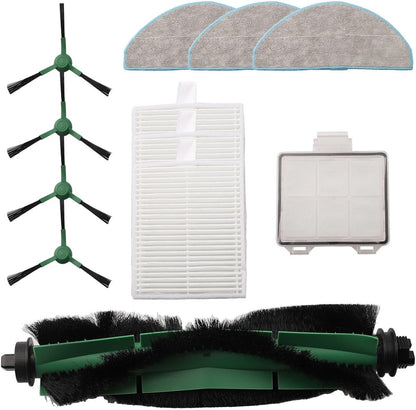 Cleaning For Essentials Kit spazzola principale con filtri e panni mocio insieme a spazzole laterali per Roomba modelli Y0140/Y0110/Y0112