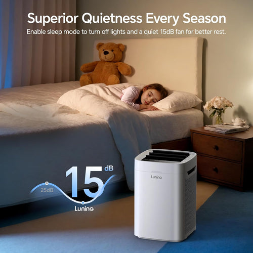 Air Purifiers for Home Large Room Up to 2600 Ft², Double-Sided HEPA Air Purifier with Washable Pre-Filter, Smart WiFi, PM 2.5 Air Quality Monitor, Fan Mode, for Pets Hair, Dust, Smoke, Pollen