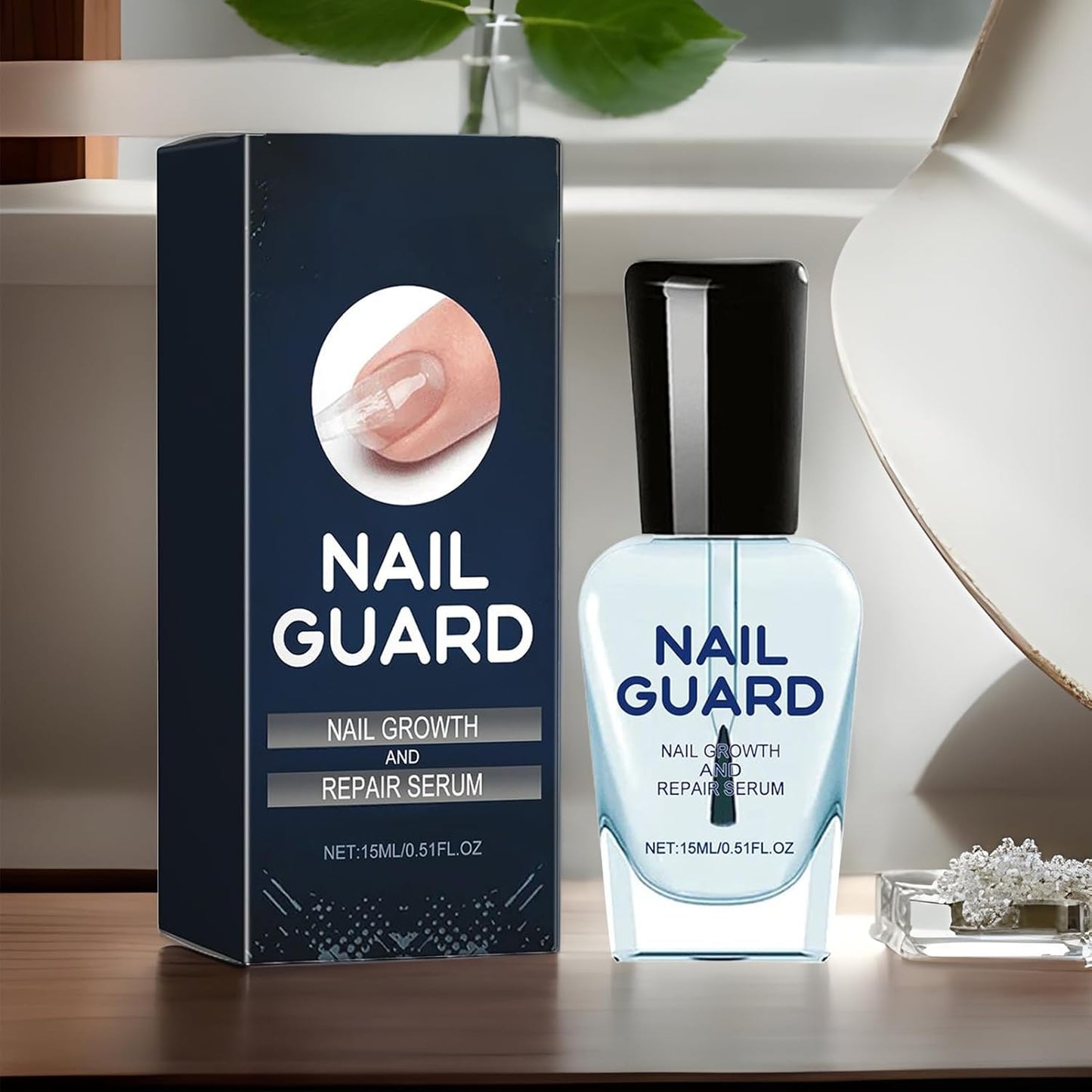 Nail Growth Oil, Service for Damaged Fingernails, Natural Hardener, Strengthening Ampoule, Restores Thin Nails, Revitalizes Dry Cuticles, Ideal for Hand Care and Skin Nourishment