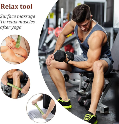 Muscle Massage Tool for Sports Enthusiasts, Leg and Back Recovery,for Athletes Sore Muscle Relief Cramping and Tightness