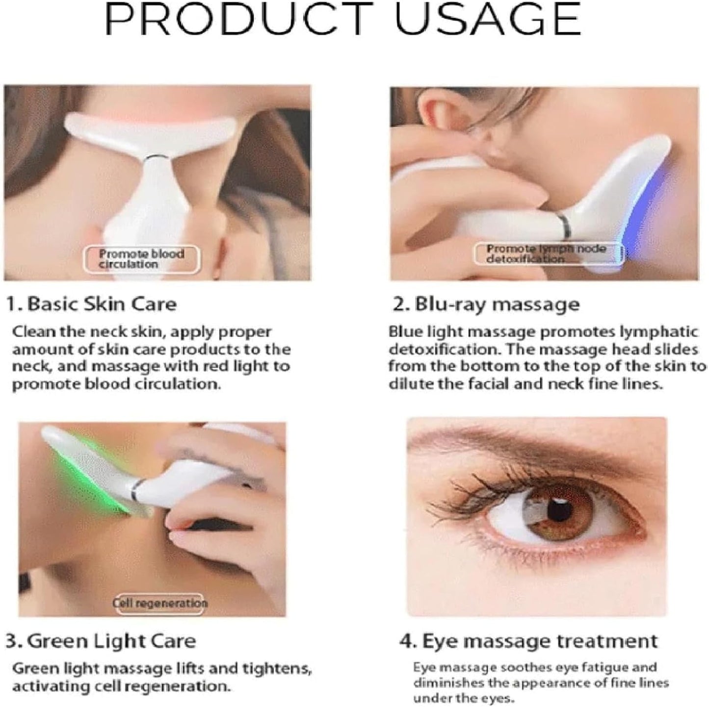 Blumene Face Pro. Micro current multifunctional facial massager. Beauty facial massager, Microcurrent Facial Device