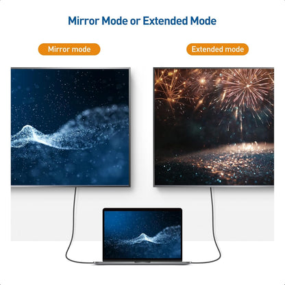Cable Matters Mini DisplayPort to DisplayPort Adapter (Mini DP to DP) in Black - 8K@60Hz, 4K@120Hz Resolution Ready - Thunderbolt and Thunderbolt 2 Port Compatible