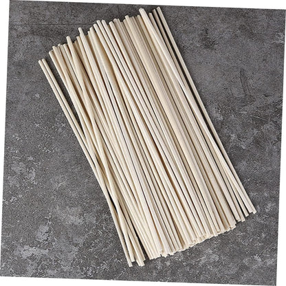 Wakauto 1set Replaceable Diffuser Sticks for Office Aromatherapy Convenient Aroma Rods for Essential Oils Non Diffuser Accessories Control Fragrance Intensity 100pcs