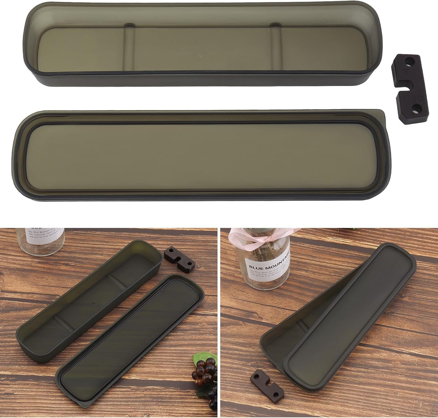 OriGlam Portable Travel Utensils Case Home Utensils, Reusable Flatware Cutlery Set, Travel Camping Utensils Cutlery Tableware Organizer Case