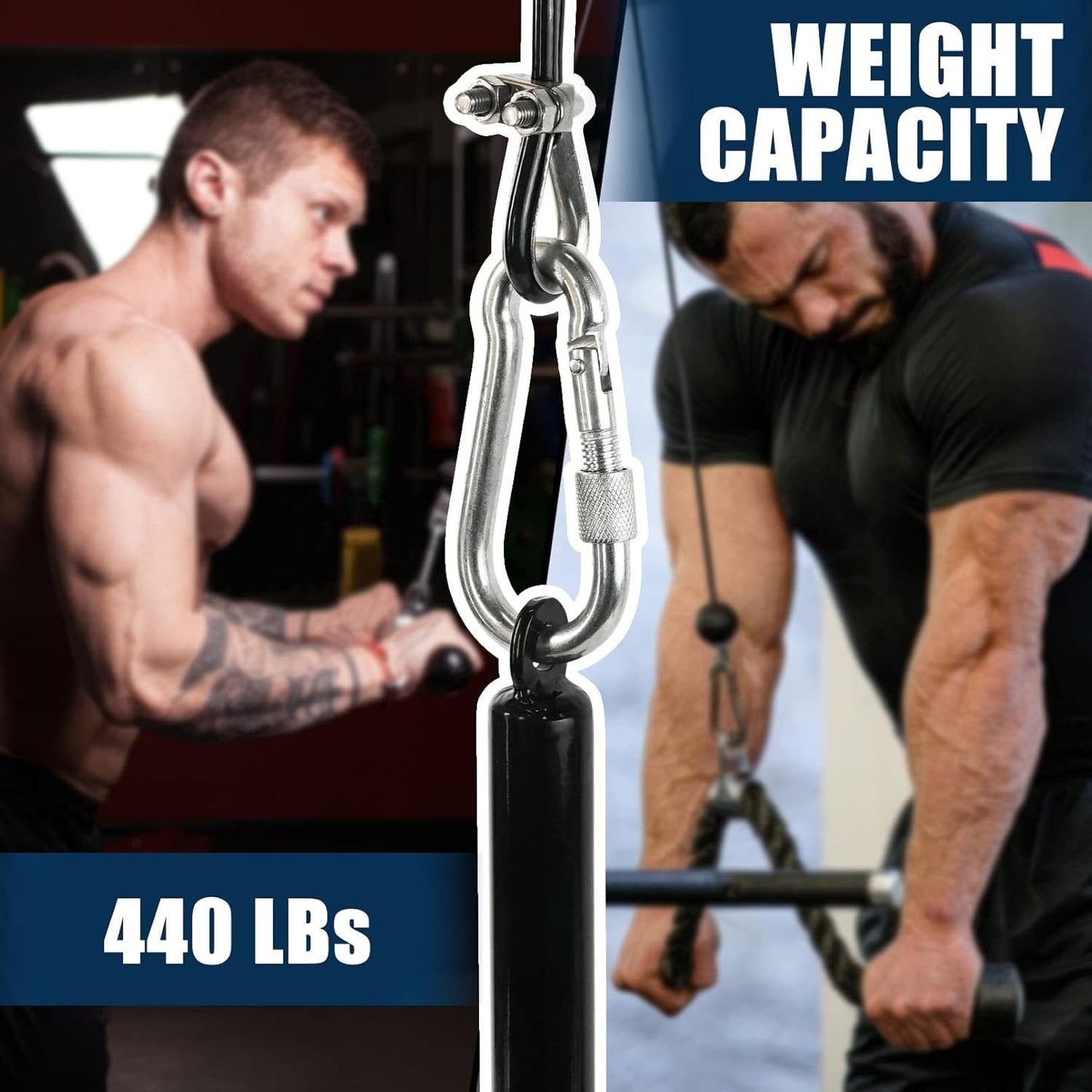 Luwint Fitness Cable Replacement Pulley Machine Accessories