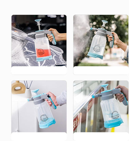Car Wash Nozzle, Portable Foam Sprayer, Vehicle Soap Dispenser, 12.99 x 4.92 inches High-Pressure Spray Power, Adjustable Foam Output, Ideal for Auto Detailing & Home Cleaning
