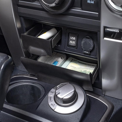 JDMCAR Storage Drawer Compatible with Toyota 4Runner Accessories 2014-2022 2023 2024 Center Console Organizer Storage Cubby Box Interior Accessories