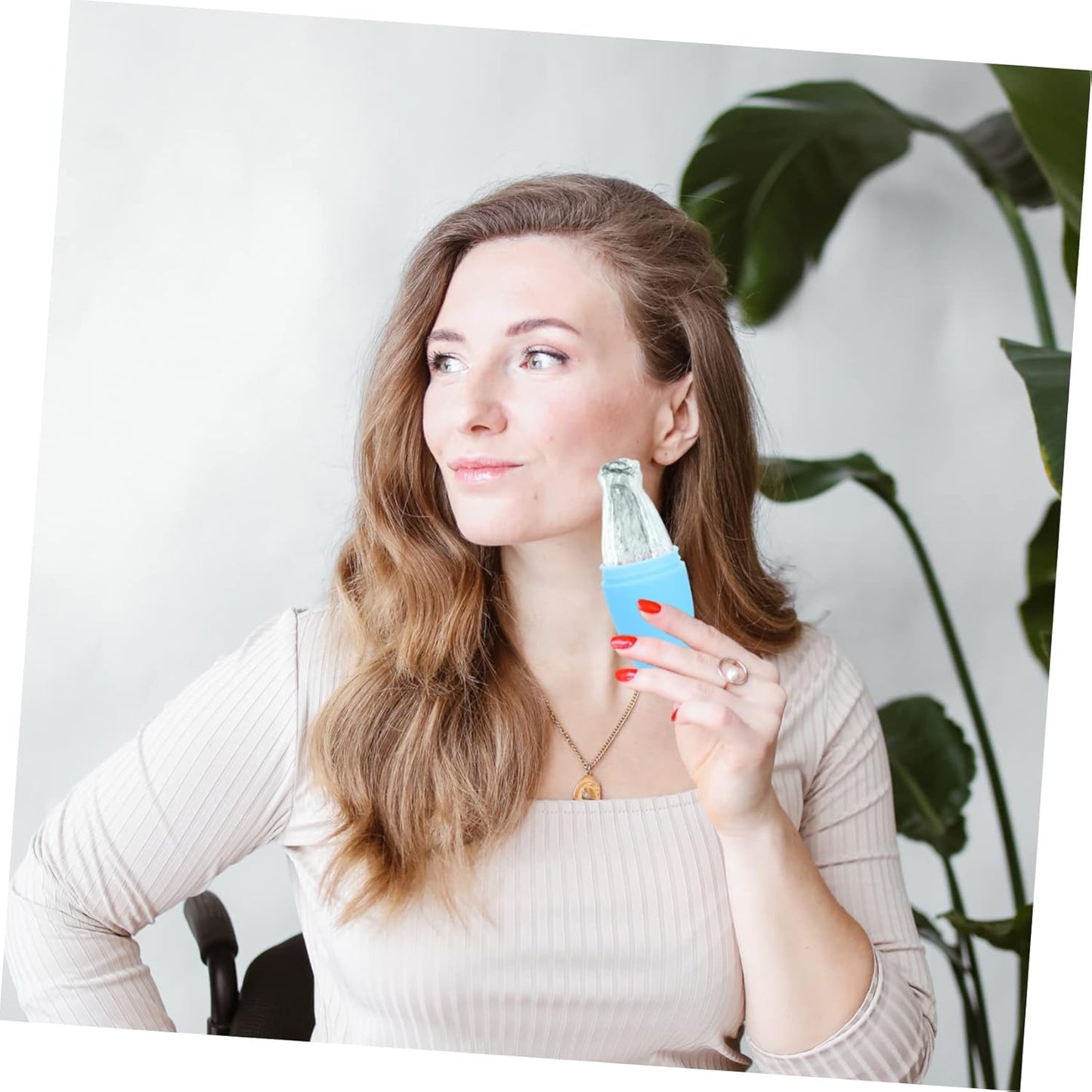 PLAFOPE Ice Face Massager Ice Face Massager for Beauty, Desalination and Hydration