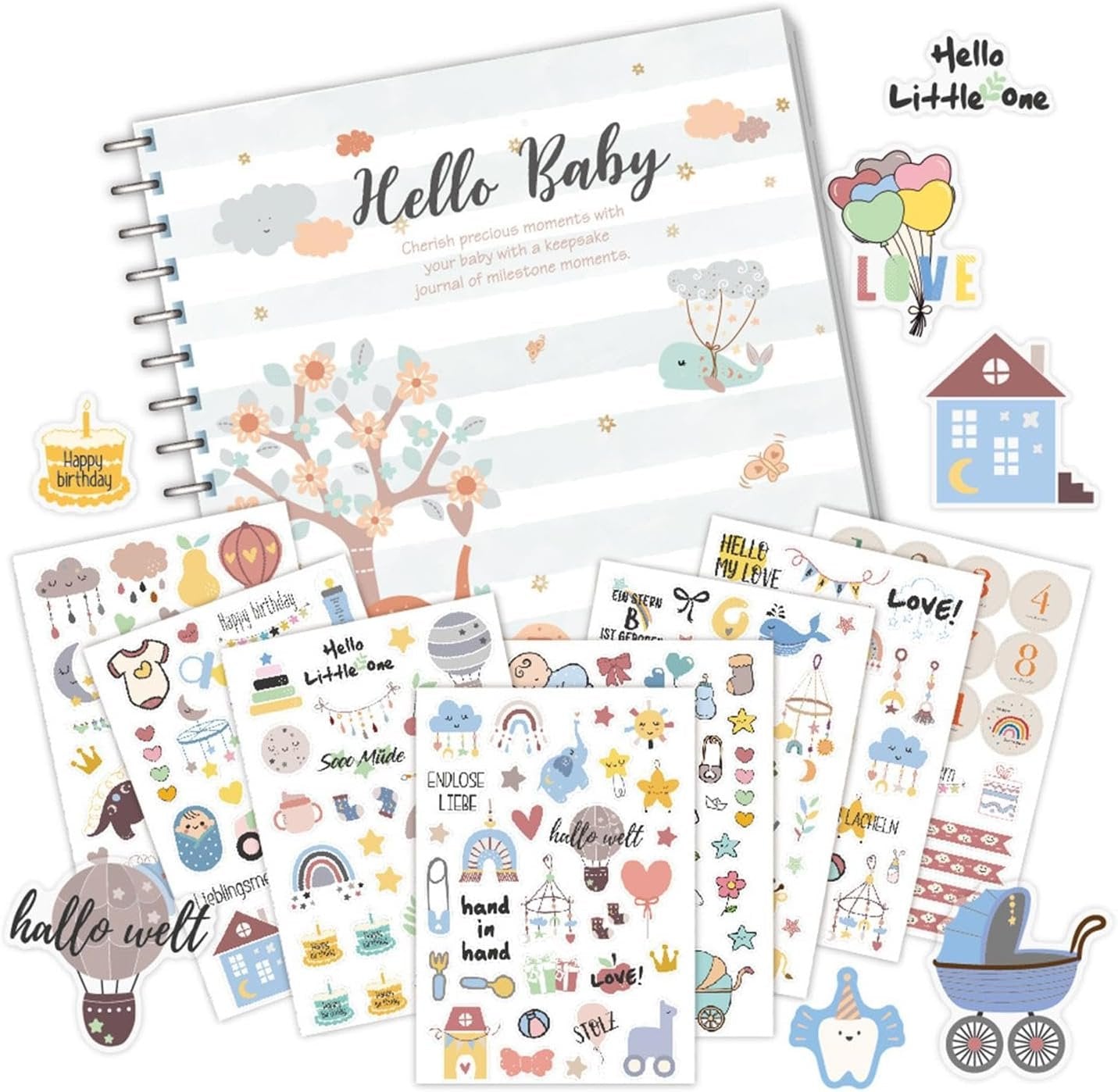 Baby's Daily Care Planner | A4 Activities Schedule Planner - Practical Baby Feeding Log, Baby Care Journal, Portable Baby Tracking Journal for Monitor Nursing