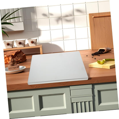 Luxshiny Stainless Steel Cutting Board for Kitchen Thick Dishwasher Safe Chopping Board Versatile Dough Preparation and Food Prep Tool
