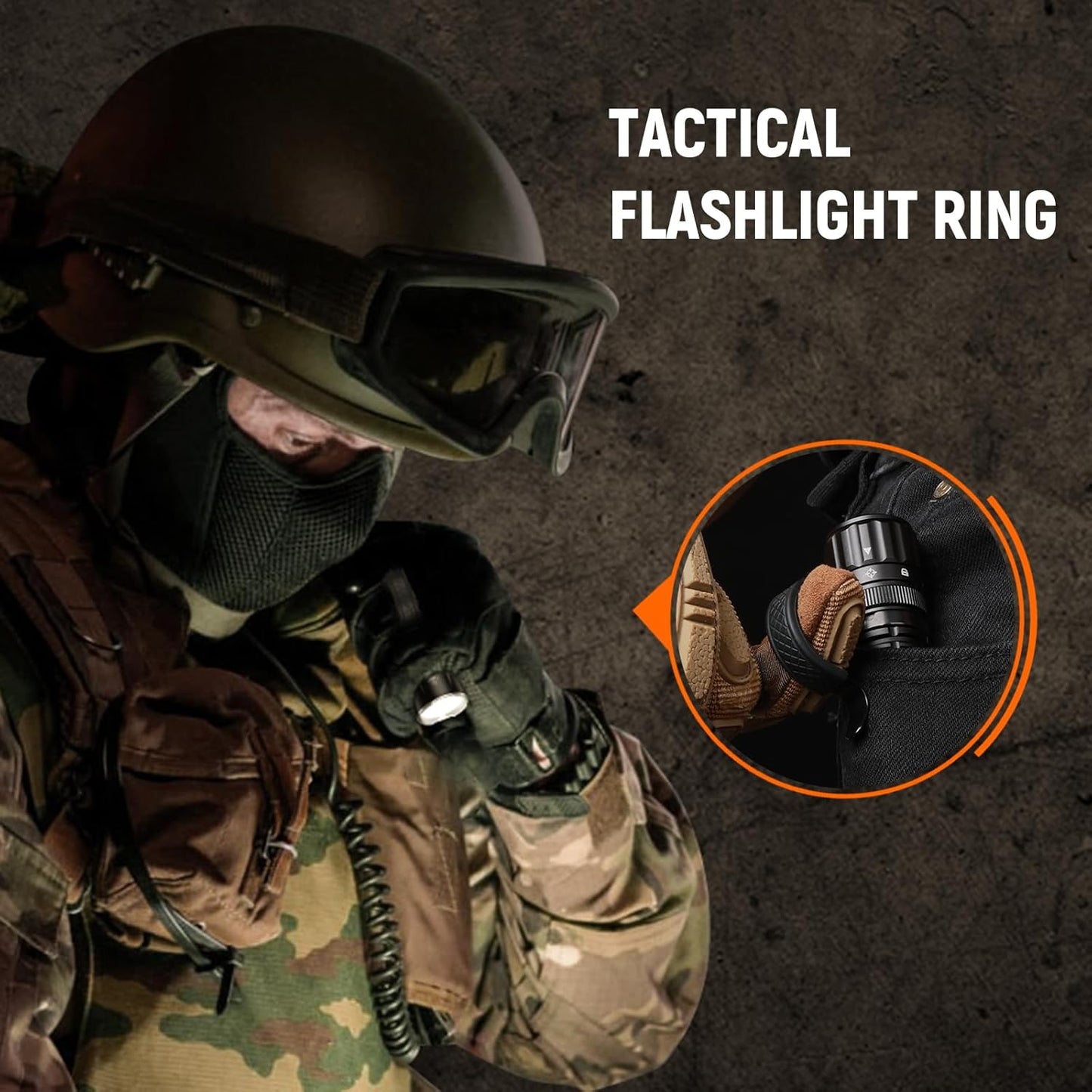 Wurkkos TD07 LED Tactical Flashlight,USB-C Rechargeable Flashlights,1300 High Lumen EDC Small Flashlight,Turbo/Strobe Momentary,IP68 Waterproof,6 Lighting Modes,Flash Light for Emergency Camping