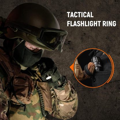 Wurkkos TD07 LED Tactical Flashlight,USB-C Rechargeable Flashlights,1300 High Lumen EDC Small Flashlight,Turbo/Strobe Momentary,IP68 Waterproof,6 Lighting Modes,Flash Light for Emergency Camping