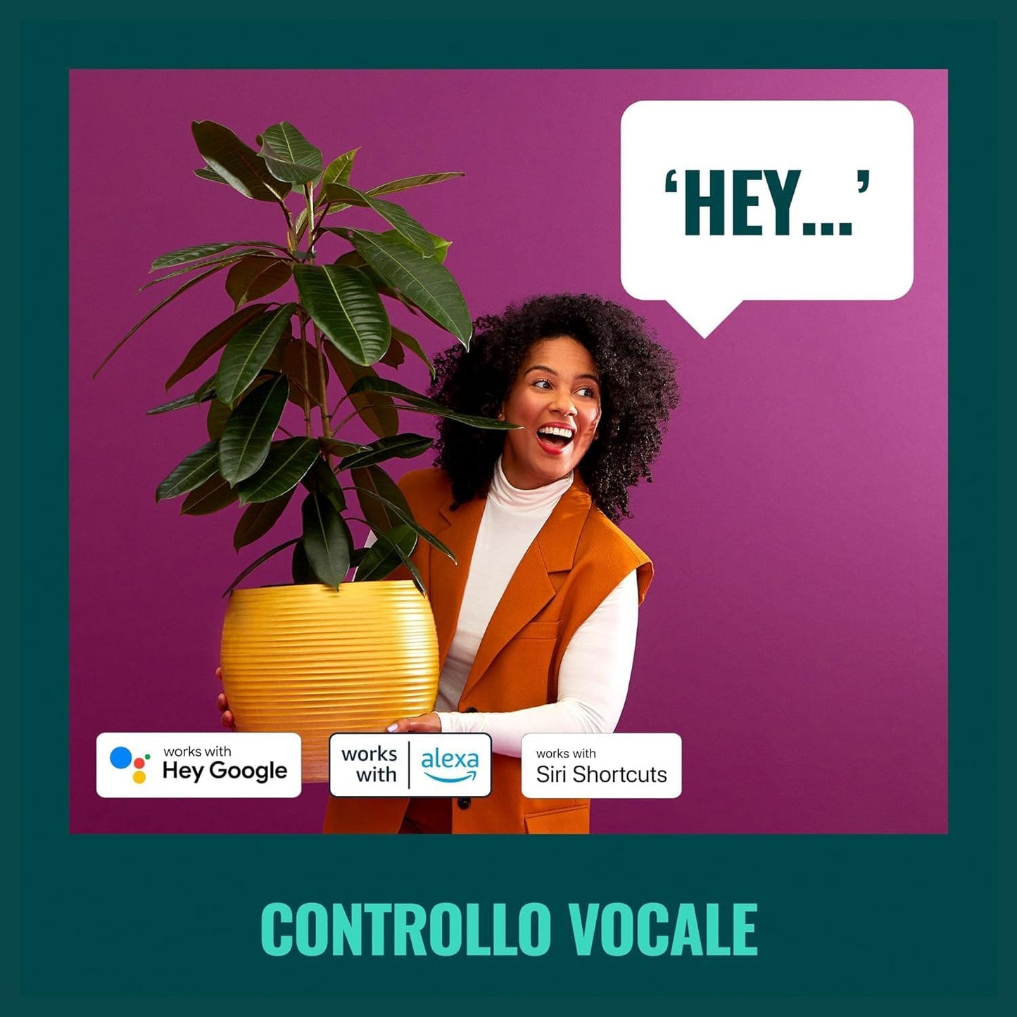 WiZ Smart Frosted Drop Light Bulb, 100W, E27, 2 Pieces, SpaceSense Technology, Voice Control, White or Coloured Light, Dimmable