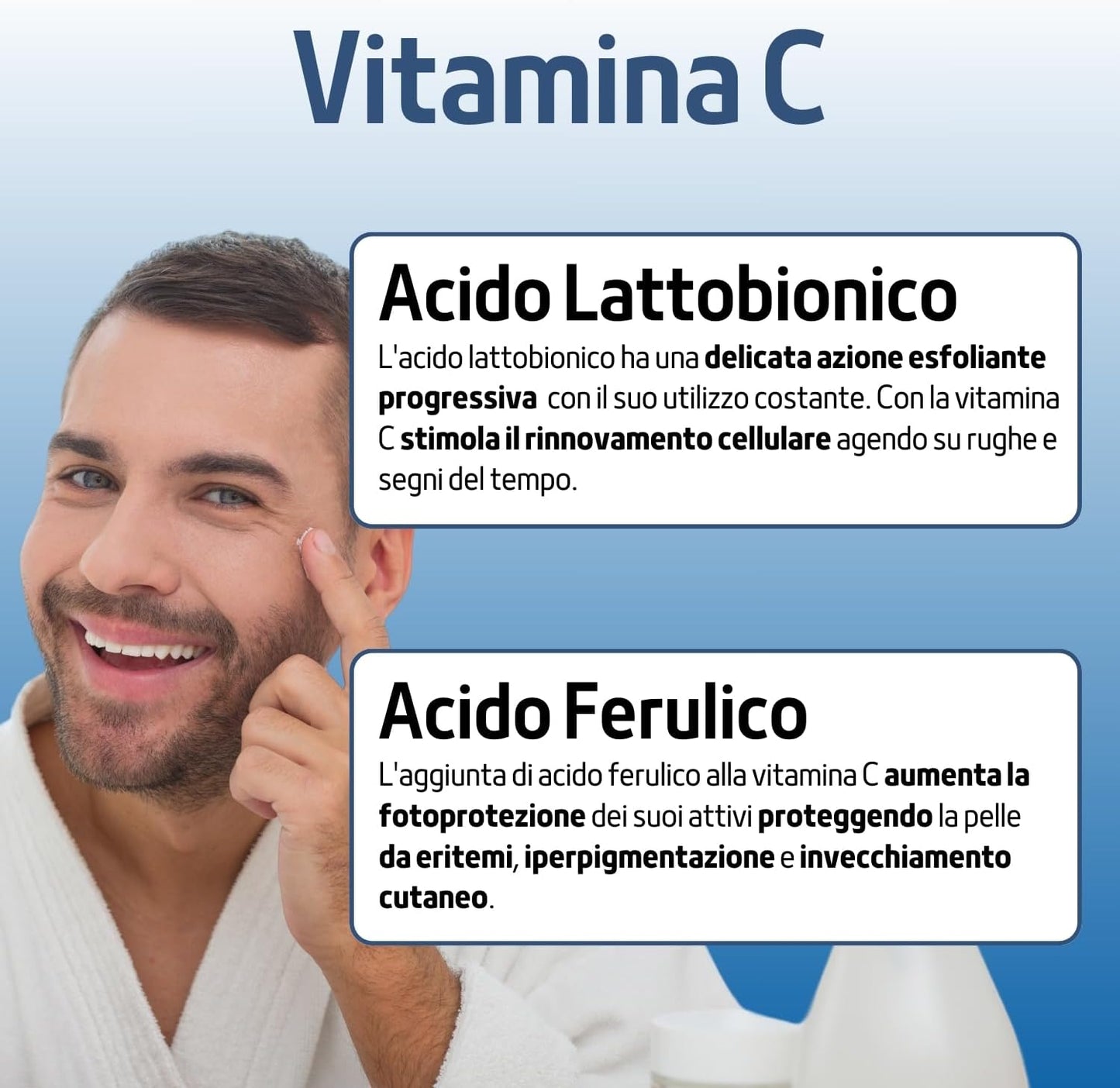 100 ml | Hyaluronic Acid and Vitamin C Face Serum with Snail Slime, Anti-Wrinkle and Anti-Stain Serum, Natural Oily Skin Face Serum and Made in Italy - Phytoactive