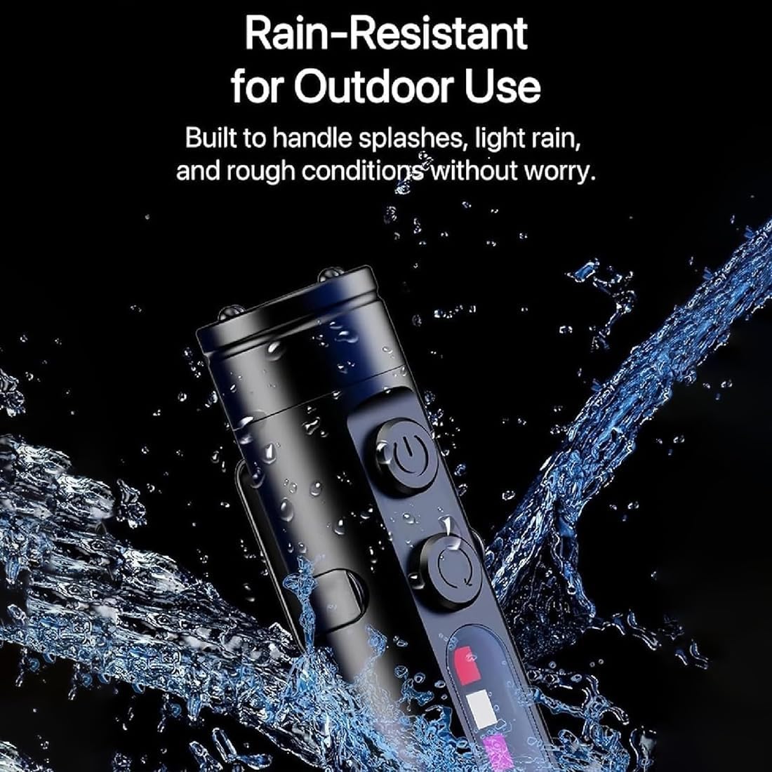 Mini – The Ultimate Everyday Micro Tool, Mini Flashlight, Rechargeable Led Magnetic Super Bright Tactical Flashlight with Hat Clip, Waterproof (1pc-b)