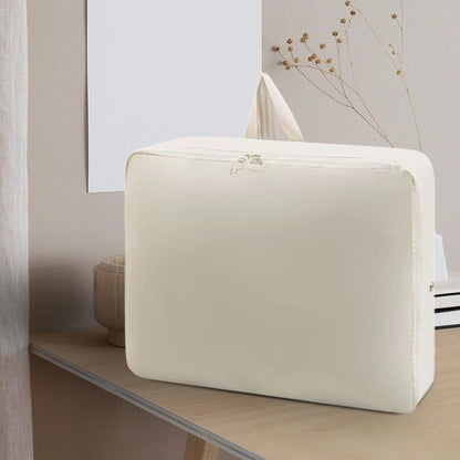 DimyFew Travel Storage Bag, Luggage Organizer, Packing Bags, Portable Shoe Bags, Luggage Pack, Organization Bag, Beige White