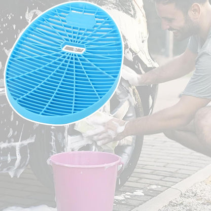 Car Wash Bucket Insert, Dirt Guard Filter, Auto Cleaning Net, Spot Detailing Accessory, Automotive Cleaner Sturdy, ABS, 13.19x10.63x2.56 inches, for Efficient Debris, Care Tool