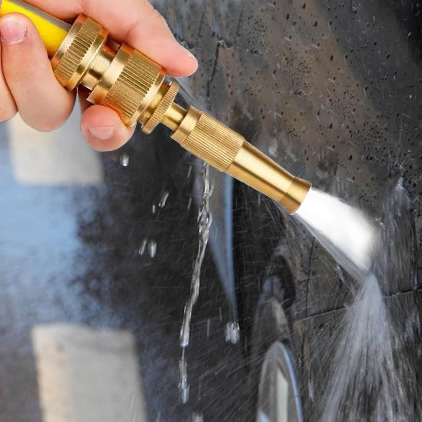 Car Wash Foaming Spray Nozzle, Quick-Connect Lightweight Detailing Tools, Heavy-Duty Garden Hose Sprayer, Cleaning Supplies For Driveway Cleaning RV Cleaning Plant Watering