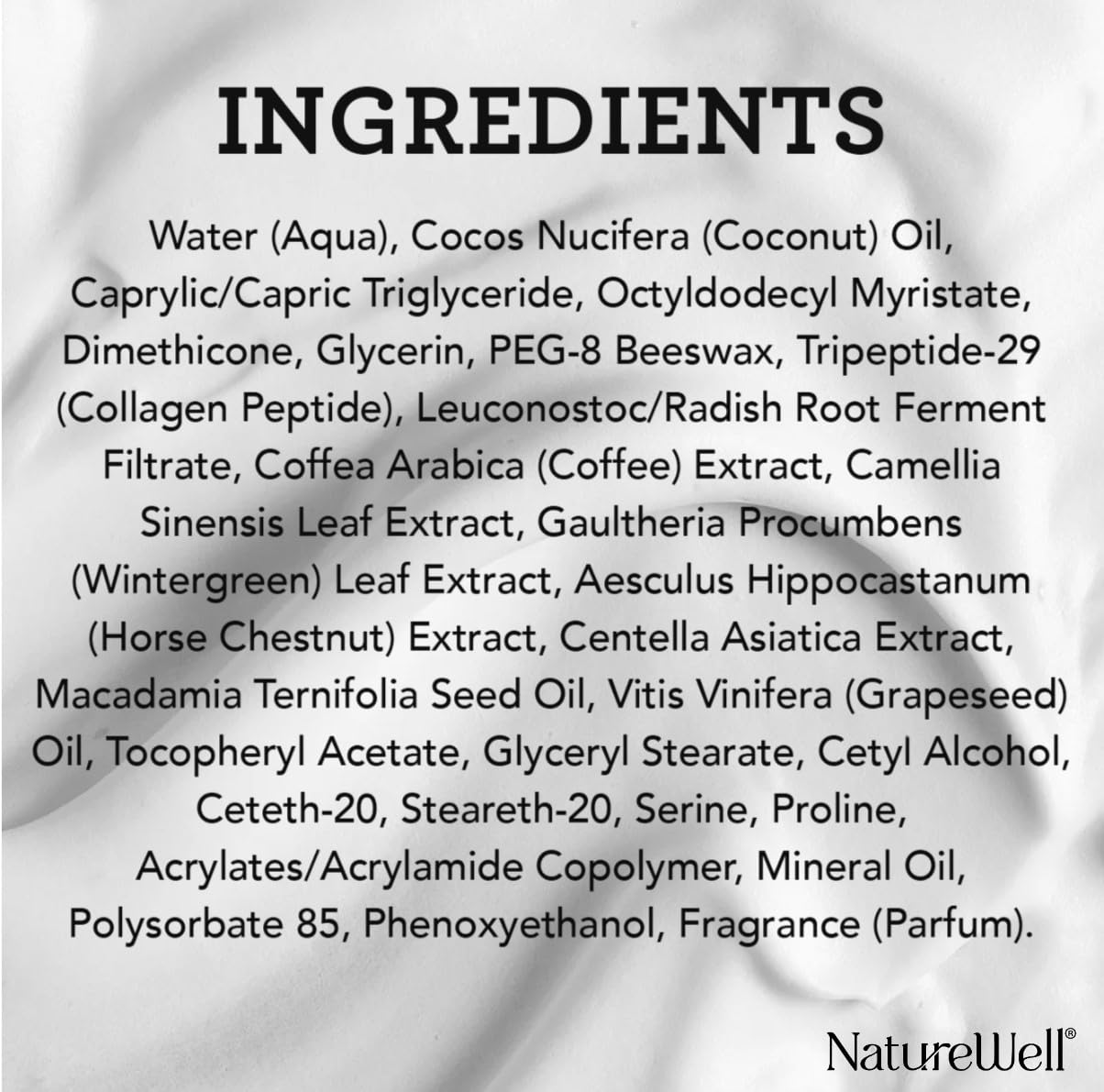 NATURE WELL Clinical Super Beauty Anti-Aging Cream for Face, Body, & Hands, Ultimate Beauty Solution Featuring Collagen Tripeptide & Marine Algae, Smoothing & Plumping, 16 Oz