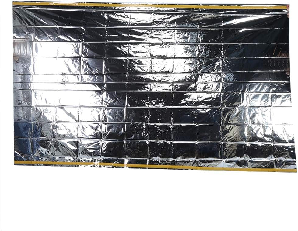 ariarly Emergency Survival Tent Shelter Emergency Tent Blanket Windproof Rainproof Sleeping Bag Outdoor Survival Reflective Water Proof Shelter for Camping, Hiking