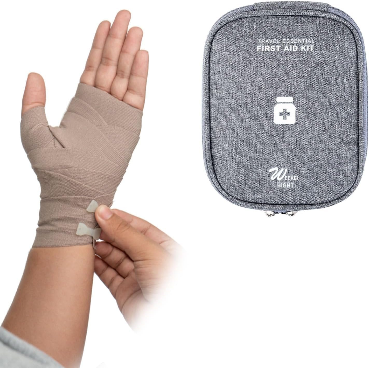 Borsa da viaggio per il primo soccorso, kit medico, portapillole, organizer compatto per escursioni all'aperto, sacchetto di emergenza impermeabile per stoccaggio medico, campeggio Health Safety