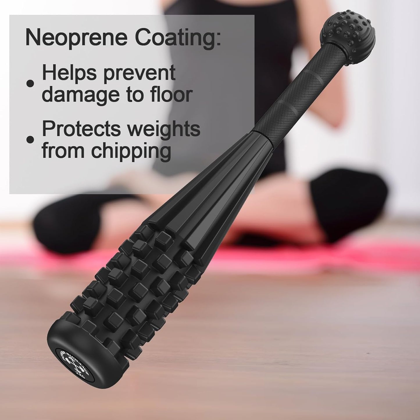 POWER GUIDANCE Macebell Indian Clubbells, Steel Mace, Indian Club, Gorilla Sports, Suitable for Home Gym Training, Massage and Rehabilitation 2kg 4kg 6kg 10kg