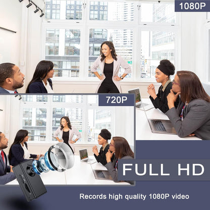 FUVISION No WiFi Security Camera,Mini Camera Surveillance,1080P Micro Camera,Small Camera 90 Minutes Battery,Portable Nanny Camera Motion Detect,24/7 Loop Record,Perfect for Home and Office Security