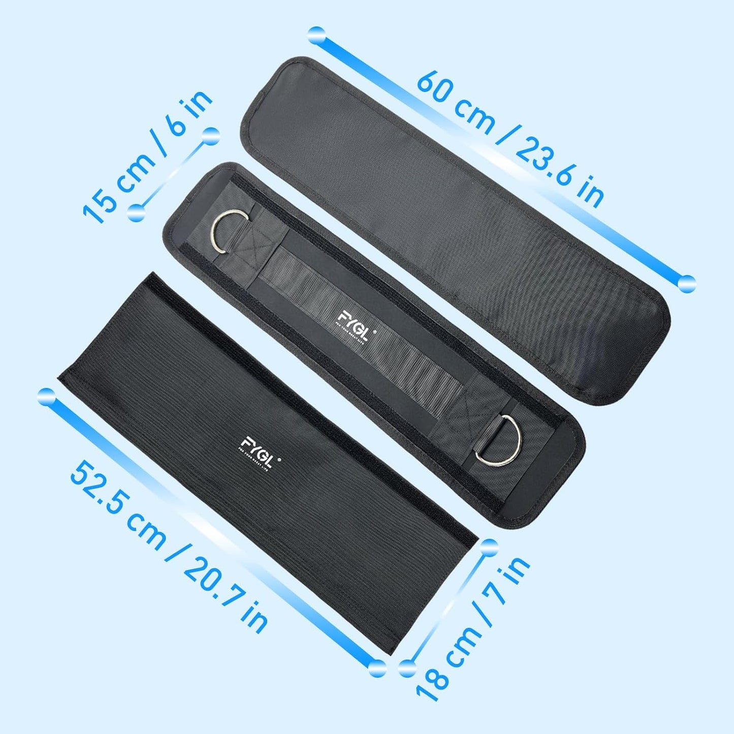 FYGL 2-in-1 Extender Belt & Resistance Bands Sleeve - Ideal for Speediance Gym Monster & All Gym Machines - Ultimate Home Gym Accessories for Pulley & Cable Systems, Solving Arm-Rubbing Woes