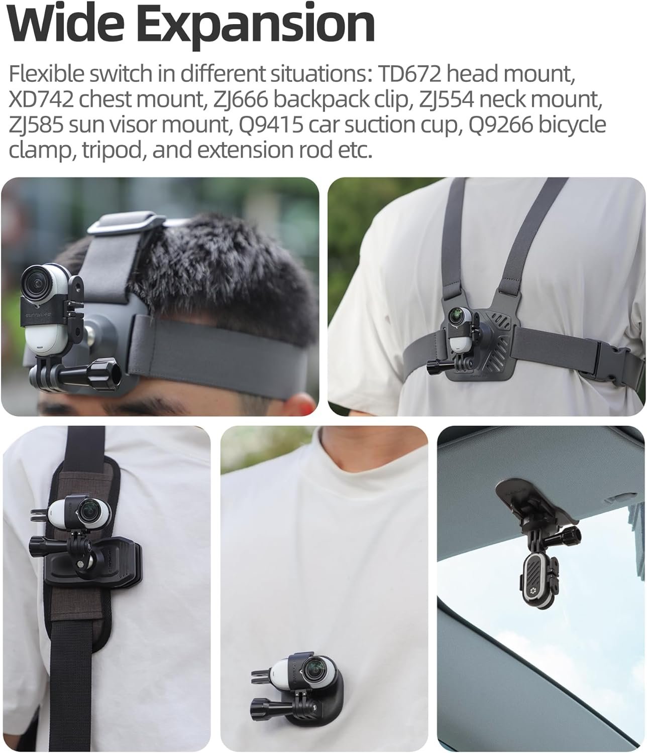 MotuTech Support Frame for Insta360 GO 3S/GO 3 Cage Connector Bracket Horizontal and Vertical Socket Accessories Adapter Quick Disassembly Kit