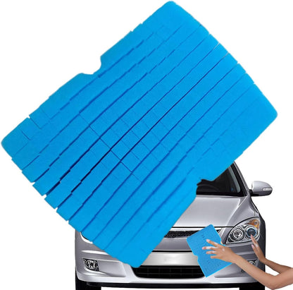 Car Wash Sponge, Non-Scratch Auto Cleaning Brush, Soft Vehicle Scrubber Tool for Sedan Motorcycle Rv Automotive Household Dust Removal and Detailing