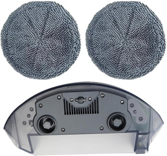 Mop Cleaning Essentials 3 Pack Compatible Water Tanks and Cloths Designed for Ecovacs for Deebot and Yeedi Models