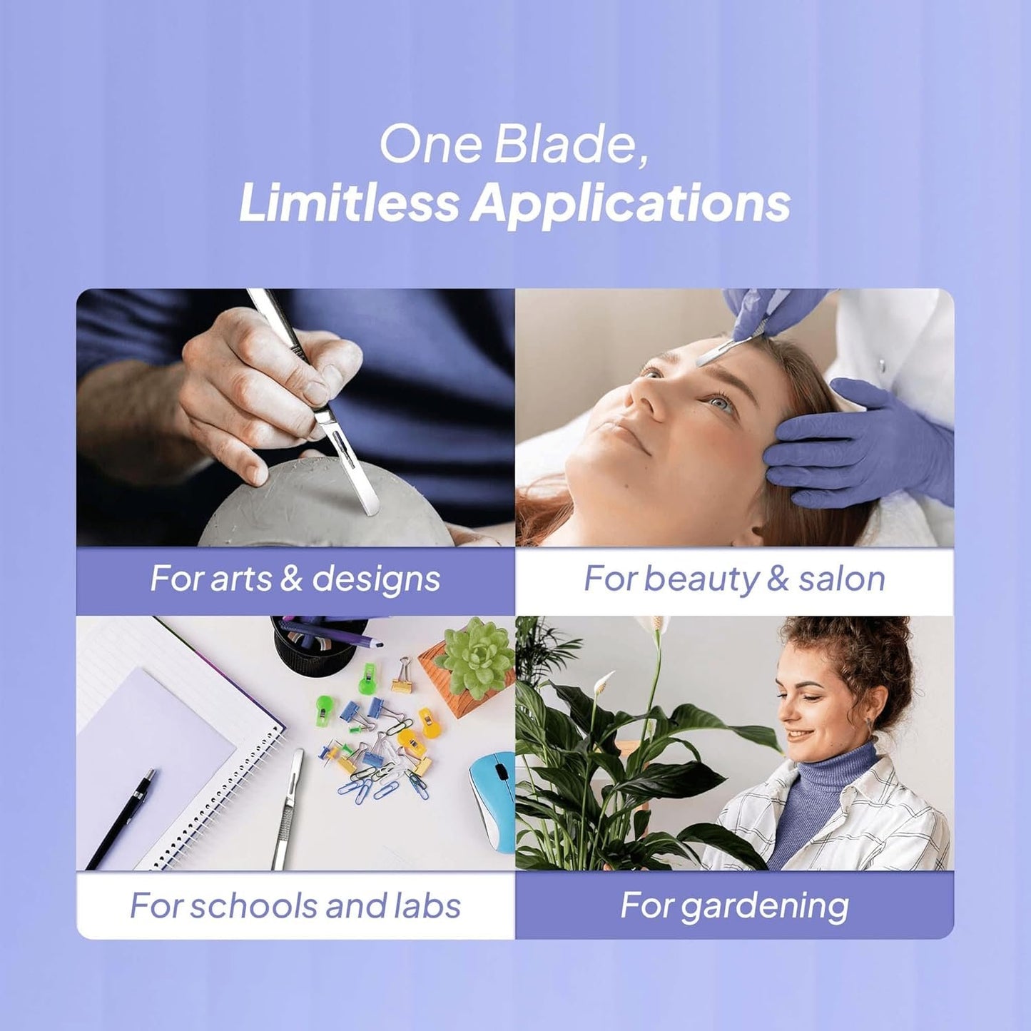 MyMed Disposable Razor, Dermaplaning 14R, Pack of 20, Dermaplaning Razor for Women, Dermaplaning Tool, Dermaplaning Tool, Dermaplaning