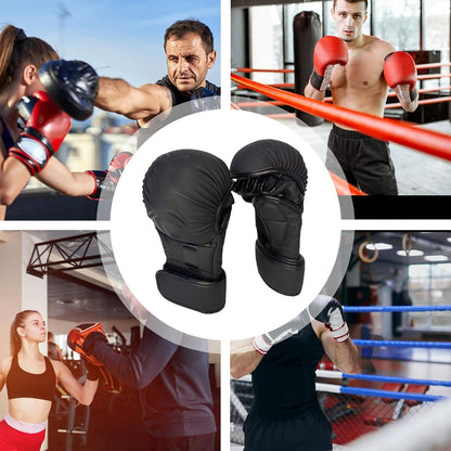 Boxing Glove Gear, Kickboxing Training Gloves, 8,66 x 4,72 in Professional Punch Mitts, Adjustable Wrist Strap, High Density Padding for Gym Workouts, Indoor, Outdoor, Striking