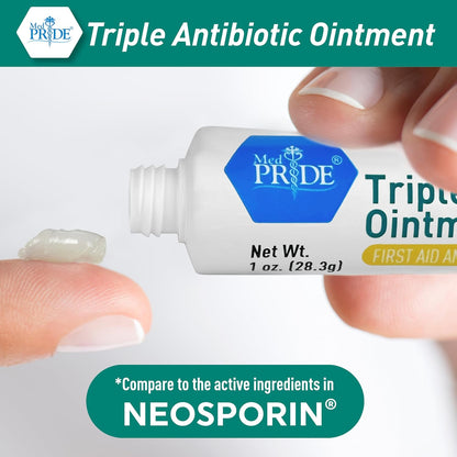 MedPride, Triple Antibiotic- (1 oz Tube Box of 1)