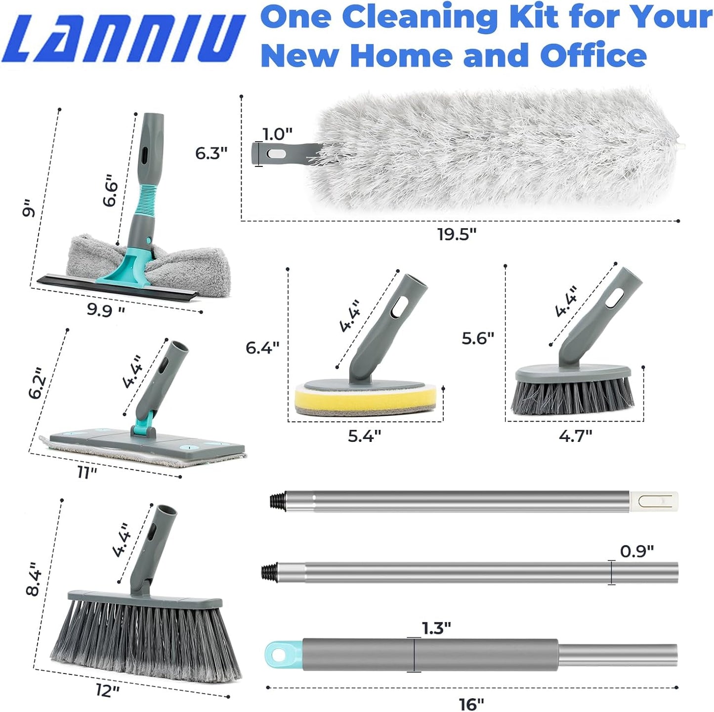 LANNIU Household Cleaning Kit