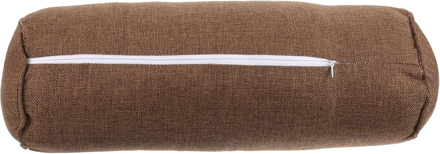 Balacoo Yoga Bolster Pillow : Yoga Neck Pillow Cylindrical Meditation Pillow Yoga Cushion Bolster for Meditation Yoga Pilates